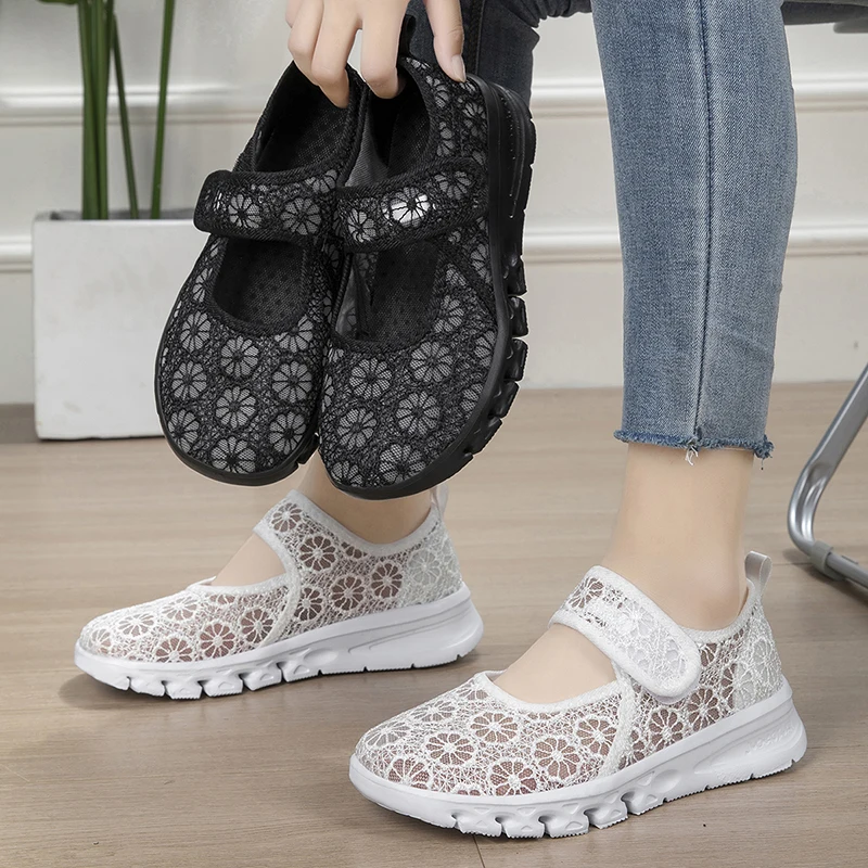

Compact Light Men Mesh Sport Sneakers Slim Breathable Body Easy Slip on Daily Outdoor Running Walking Shoes