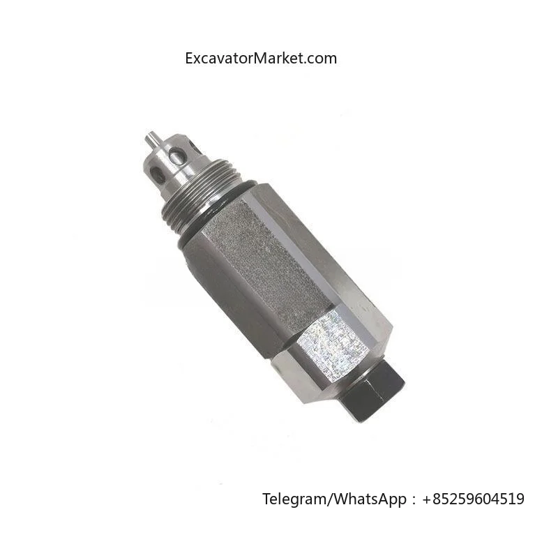 For Hyundai R200-3 210 220-5 excavator main gun main relief valve distribution safety valve high quality  Excavator Accessories