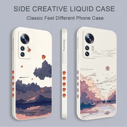 Anime Scenery Phone Case For Xiaomi Mi 14 13 13T 12S 12 11 Ultra 10 12T 11T 10T  Pro Lite Poco F5 F4 X4 M4 F3 X3 Pro 4G 5G GT