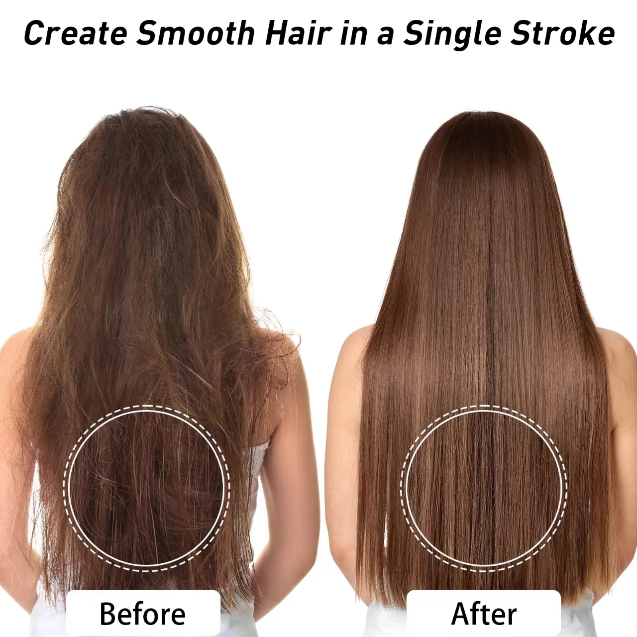 Elektrischer Lockenstab für Damen, Hühnerbrötchen, Wasserwelligkeit, faules glattes Haar, Kamm, Ventilator, kleine Schiene, gerades Curling, doppelter Verwendungszweck