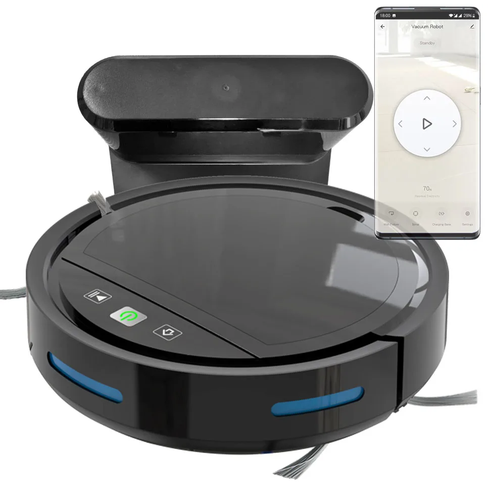 High quality wet and dry mopping household sweeping robot cleaning automatic intelligent robot vacuum cleaner