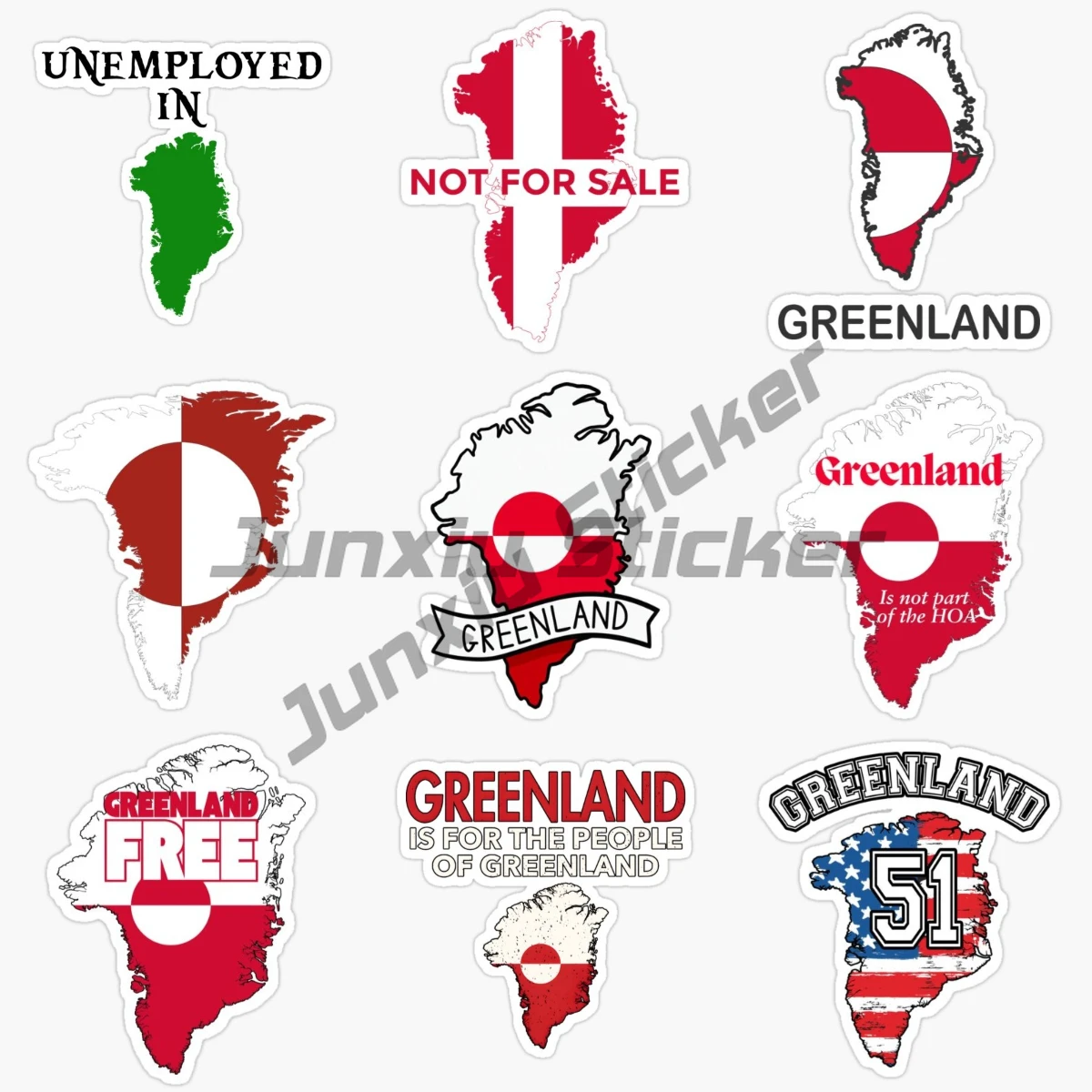 Greenland Map Car S… - image