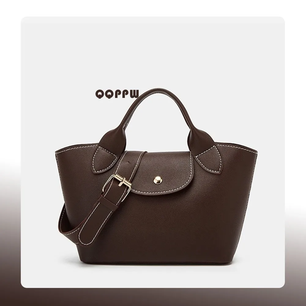 Neue Tasche, vielseitige französische Umhängetasche 2025, Knödel, Mode, Pendeln, leicht, tragbar, lässig, Schultertasche, Internet-Berühmtheit