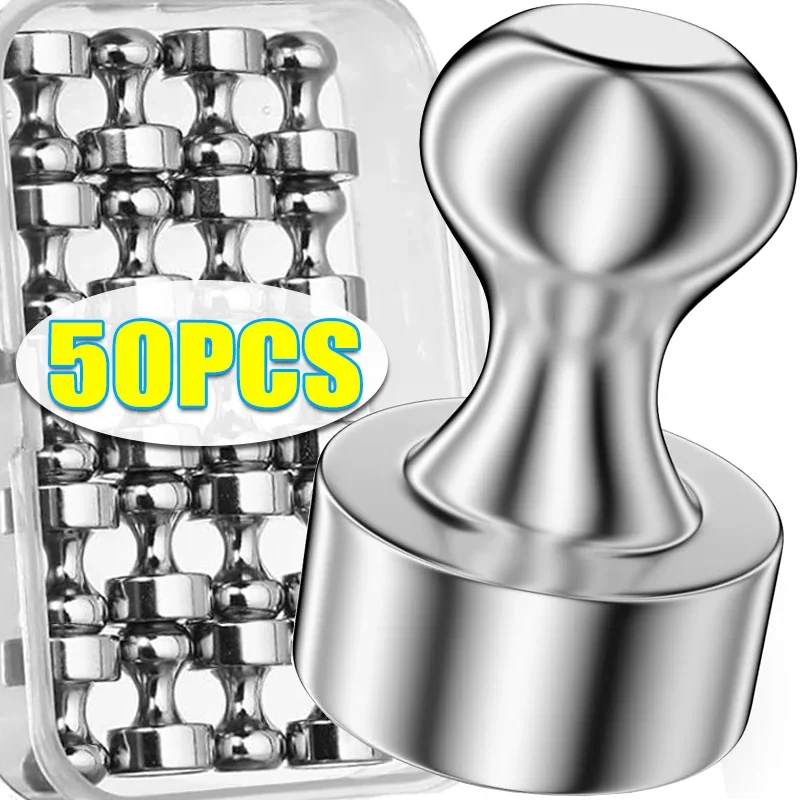 50/1pc pequenos fortes alfinetes magnéticos ímãs de geladeira de neodímio escritório escola quadro branco mapa ímã alfinete otário polegar