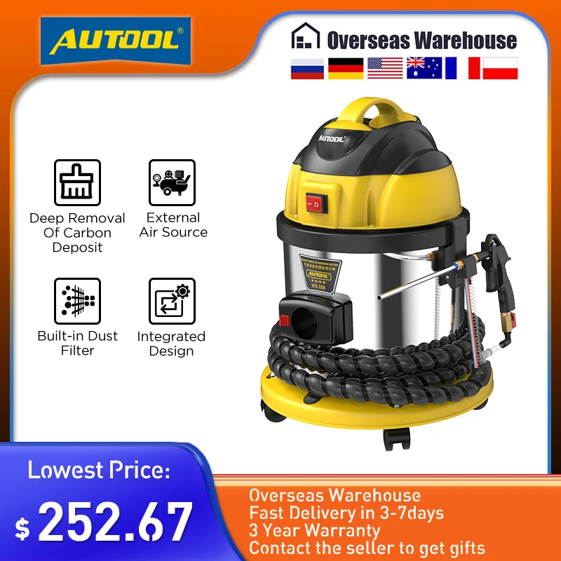 AUTOOL HTS558 Automotive Motor Ansaugrohr Ventil Sauber Maschine Kohlenstoffablagerungen Reiniger Auto Reinigung Werkzeuge Motor System Waschen*