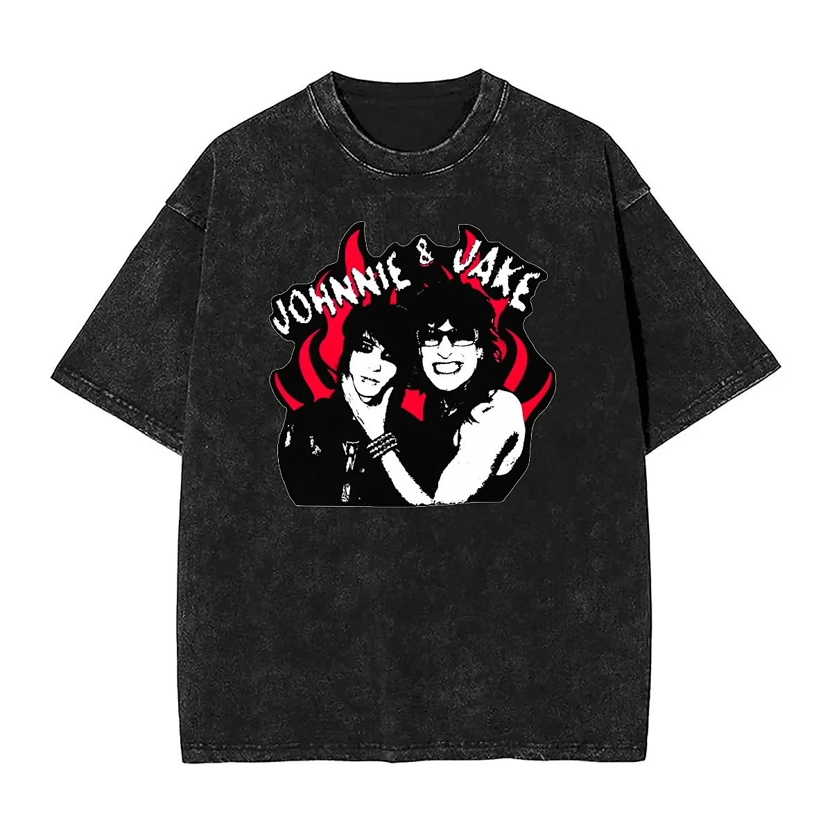 Oversized Washed T Shirt Jake Webber Johnnie Guilbert for Men Women Casual T-Shirts  Fashion Tee Shirt for Men Summer Y2K Tees