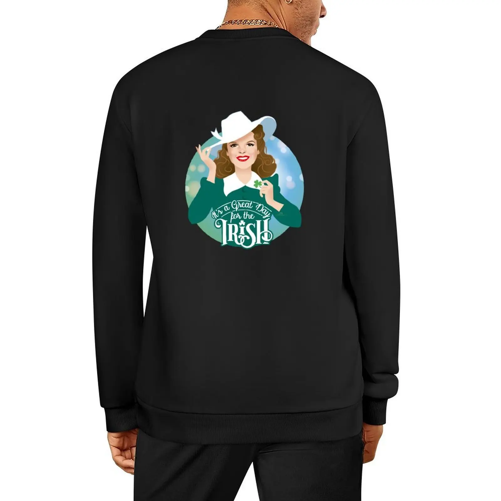 For the Irish Pullover autumn new products tracksuit men anime clothes tracksuit sweatshirt for men
