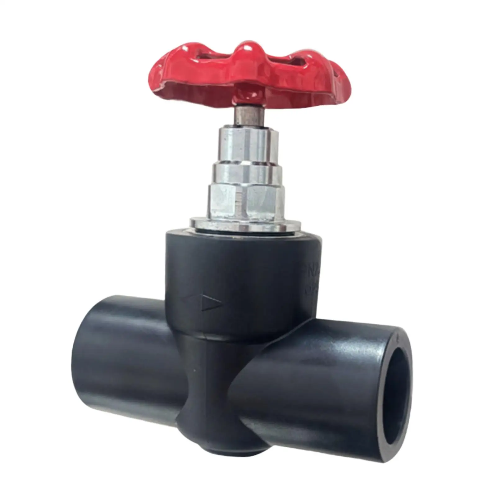 Water Shut Off Valve PE Round Handle for Irrigation System Outdoor Pipelines