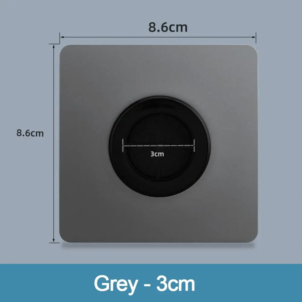 Home Improvement With Rubber Pad Wall Blank Panel With Outlet Hole 86Type Cable Cover Cable Panel Home