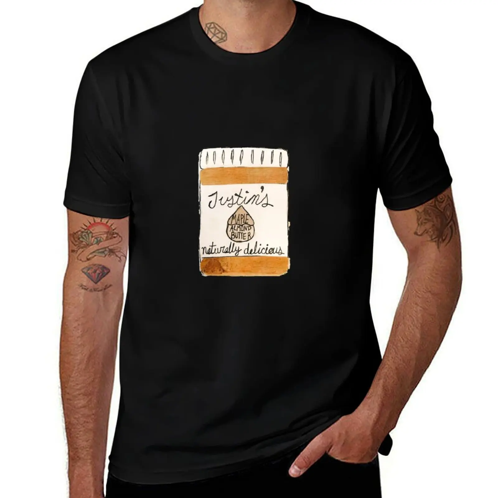 Justin’s peanut butter T-Shirt Casual Work Wear T-Shirt