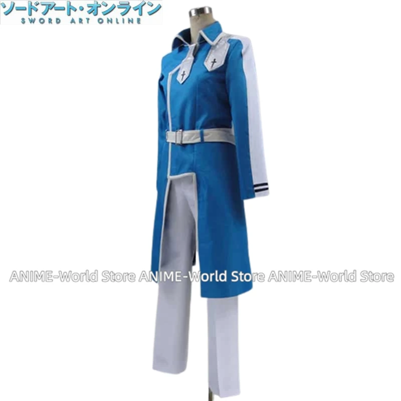 《Custom Size》Anime Alicization Eugeo Cosplay Costume Wig Custom size Any Size DJSY