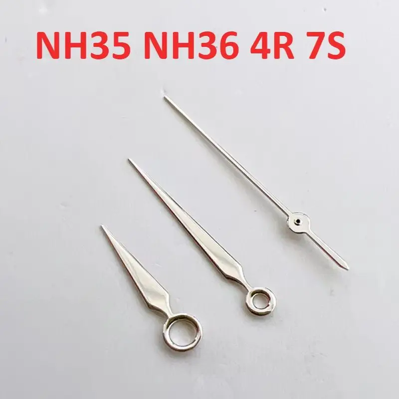 

Silver Simple Polished Hands for Japan NH35 NH36 4R 7S Automatic Movement Mechanical Watch Diy Accessories