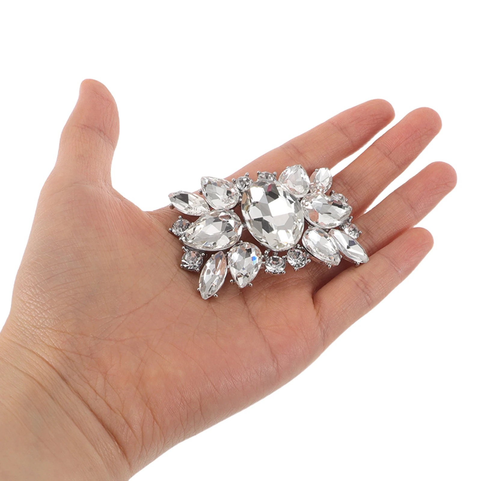 

Shoe Material Wedding Decoration Buckle Bride Bridal Accessories Rhinestones Decorative Clips Charm