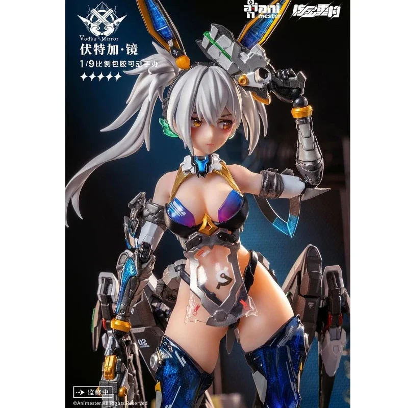 Em estoque original anymester 1/9 vodka espelho cola-embalado trovão força tarefa figuras de ação modelo coletor anime hobby brinquedo presente