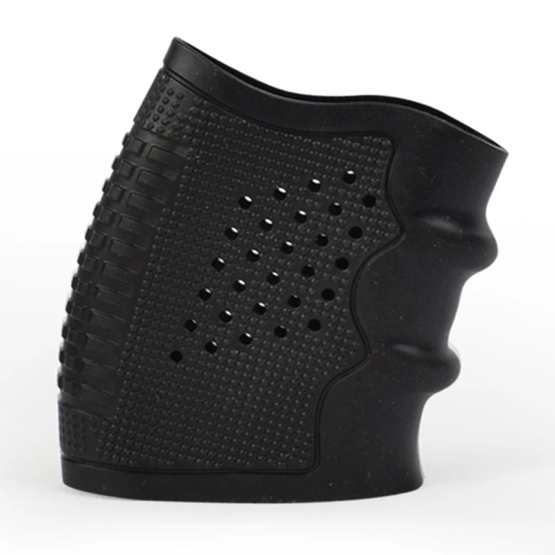 Tactical Holster Grip Rubber Glock19 Soft Sleeve Anti-slip Gun Pistol Glove Non-slip Protect Cover Airsoft Hunting For AR15 M4