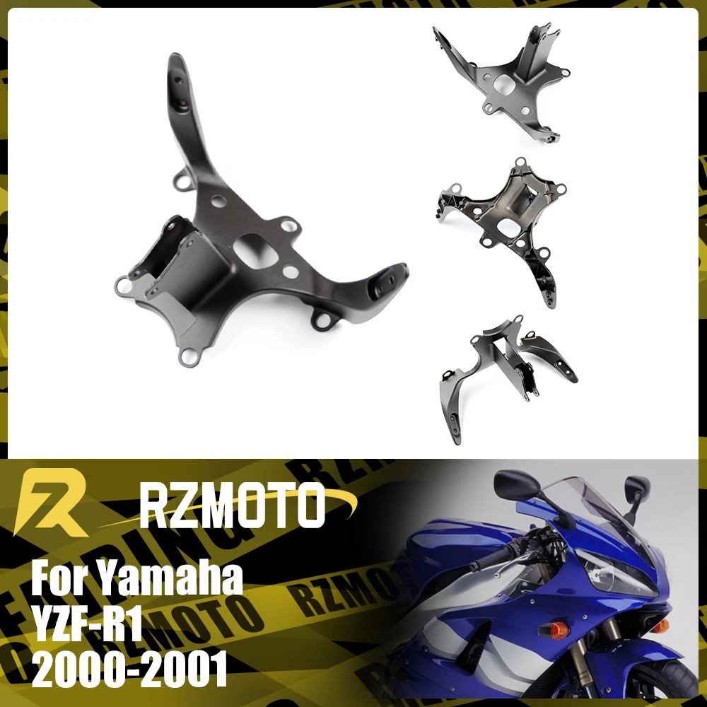 

For YAMAHA YZF R1 YZF-R1 YZFR1 2001 2002 Motorcycle Aluminum Headlight Bracket Fairing Stay Support Headlamp Accessories