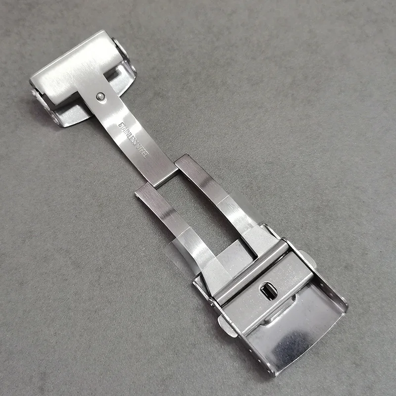 Premium 304L Stainless Steel Clasp Watch Buckle for SEIKO Divers Oyster Solid Steel Folding Clasp Bracelet 18mm 20mm 22mm 24mm