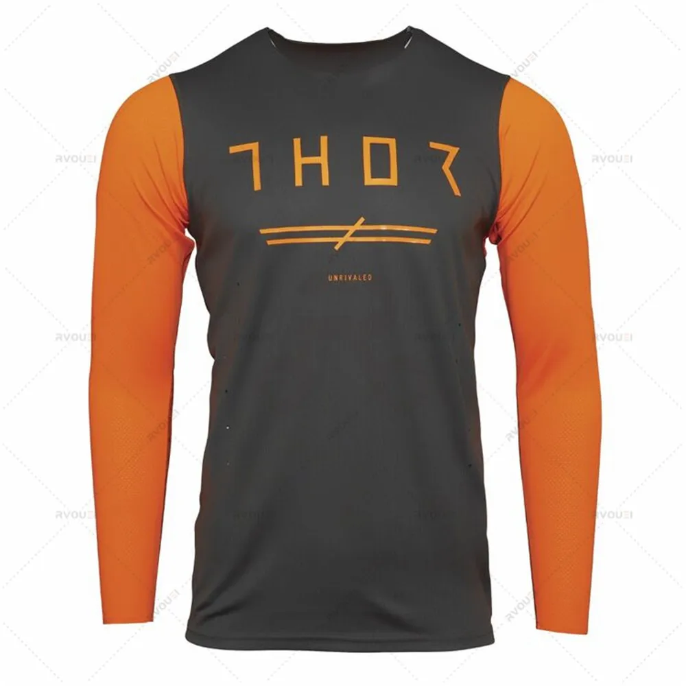 Long Sleeve Cycling Jersey, Downhill Enduro Jersey, Motorcycle, Motocross Racing, MTB, MX, ATV, BMX, ATV, New Team