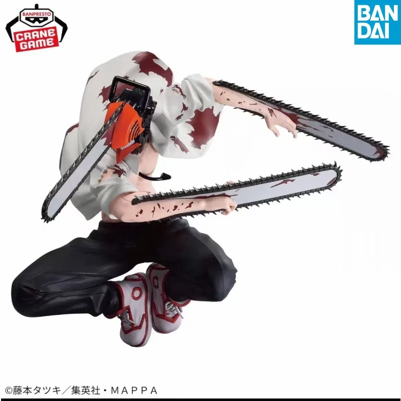 

BANDAI Original BANPRESTO CHAINSAW MAN Denji Anime Figures VIBRATION STARS Action Figure Figurine Model PVC Toys for Kids Gifts
