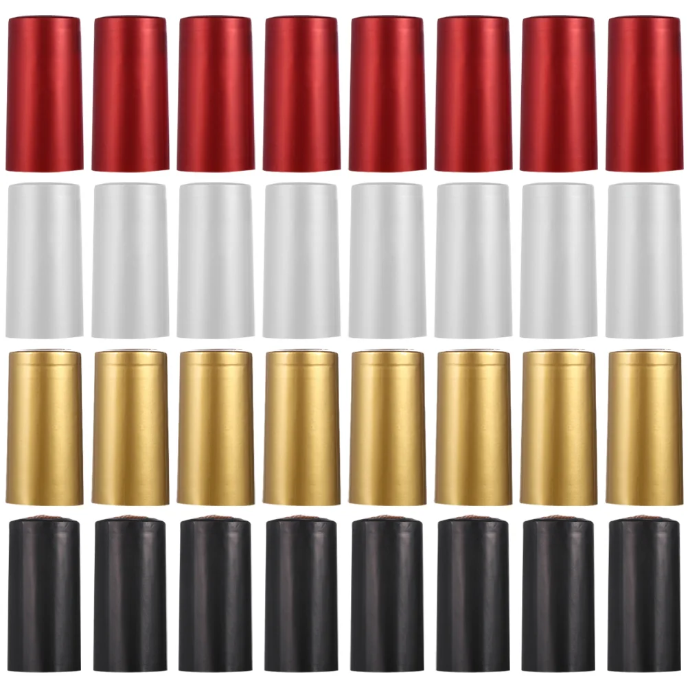 Tapas de plástico de película retráctil para botellas, accesorios de Bistro de calor, tapas de corcho, mangas para el hogar, tapón de cápsulas