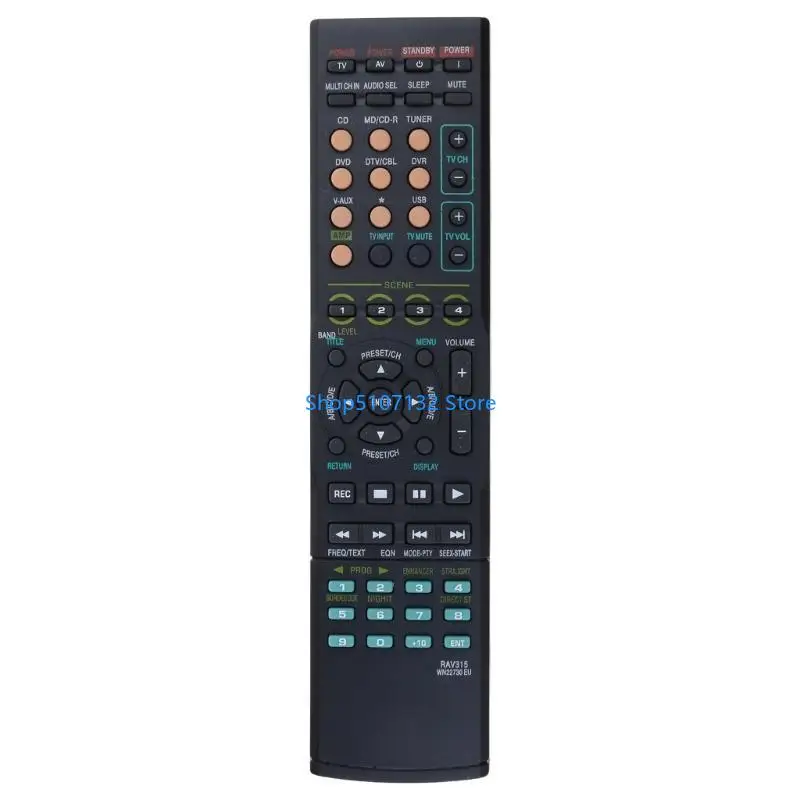 87HD Universal Remote Control RAV315 WN22730EU for RAV312 RAV282 HTR6050 AV Receiver
