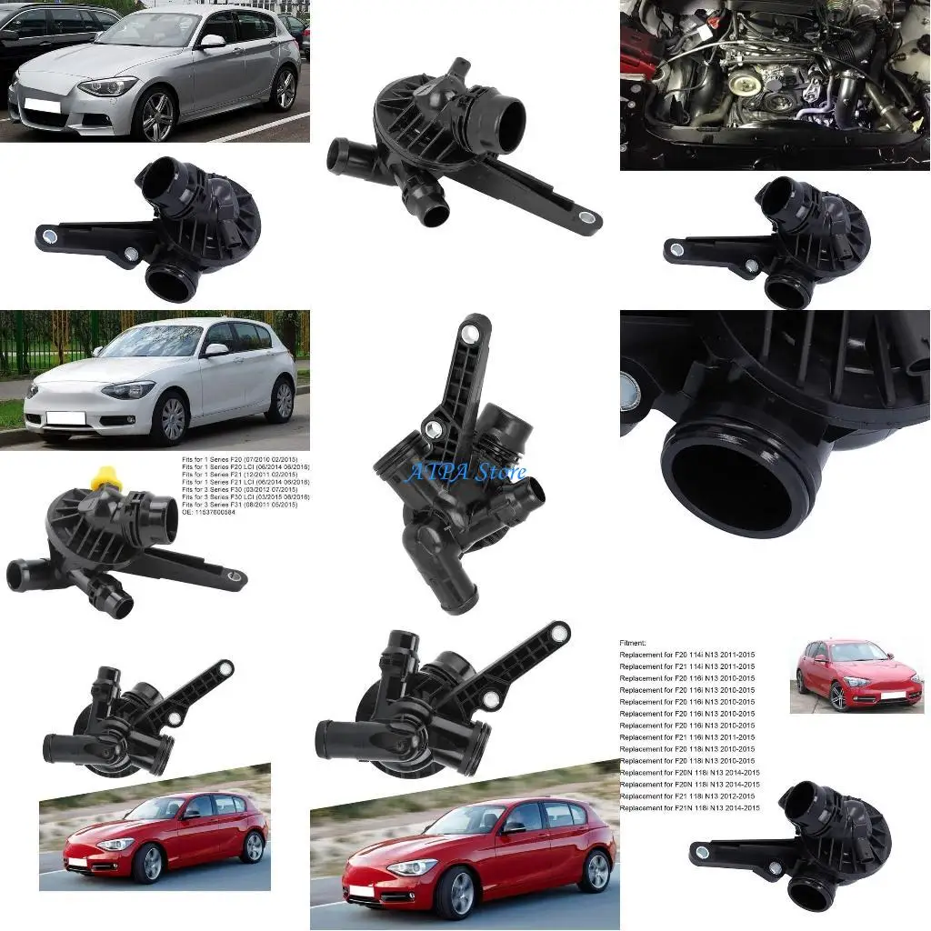 

U13C Thermostat Housing Engine Coolant Thermostat Housing Abrasion Resistant for F20 F30 F31 11537600584 11-53-7-600-584
