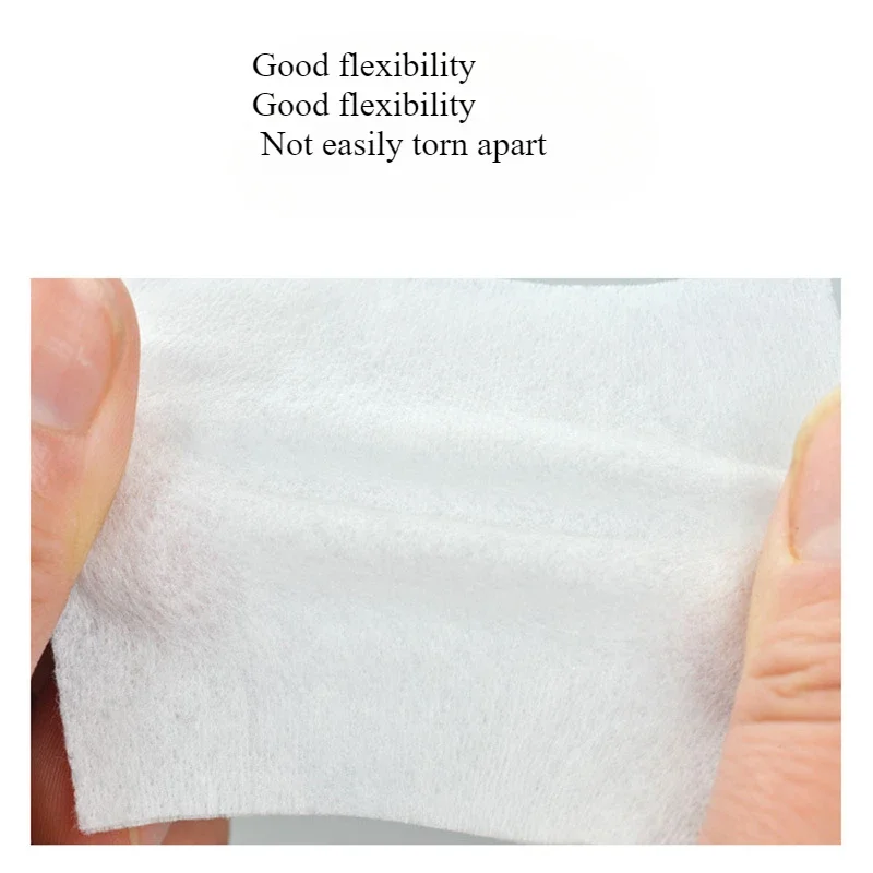 1200 ชิ้นบาง/Pearl Disposable Tattoo ทําความสะอาดผ้าฝ้าย Microblading อุปกรณ์นุ่มแต่งหน้า Remover ทําความสะอาดผ้าฝ้าย