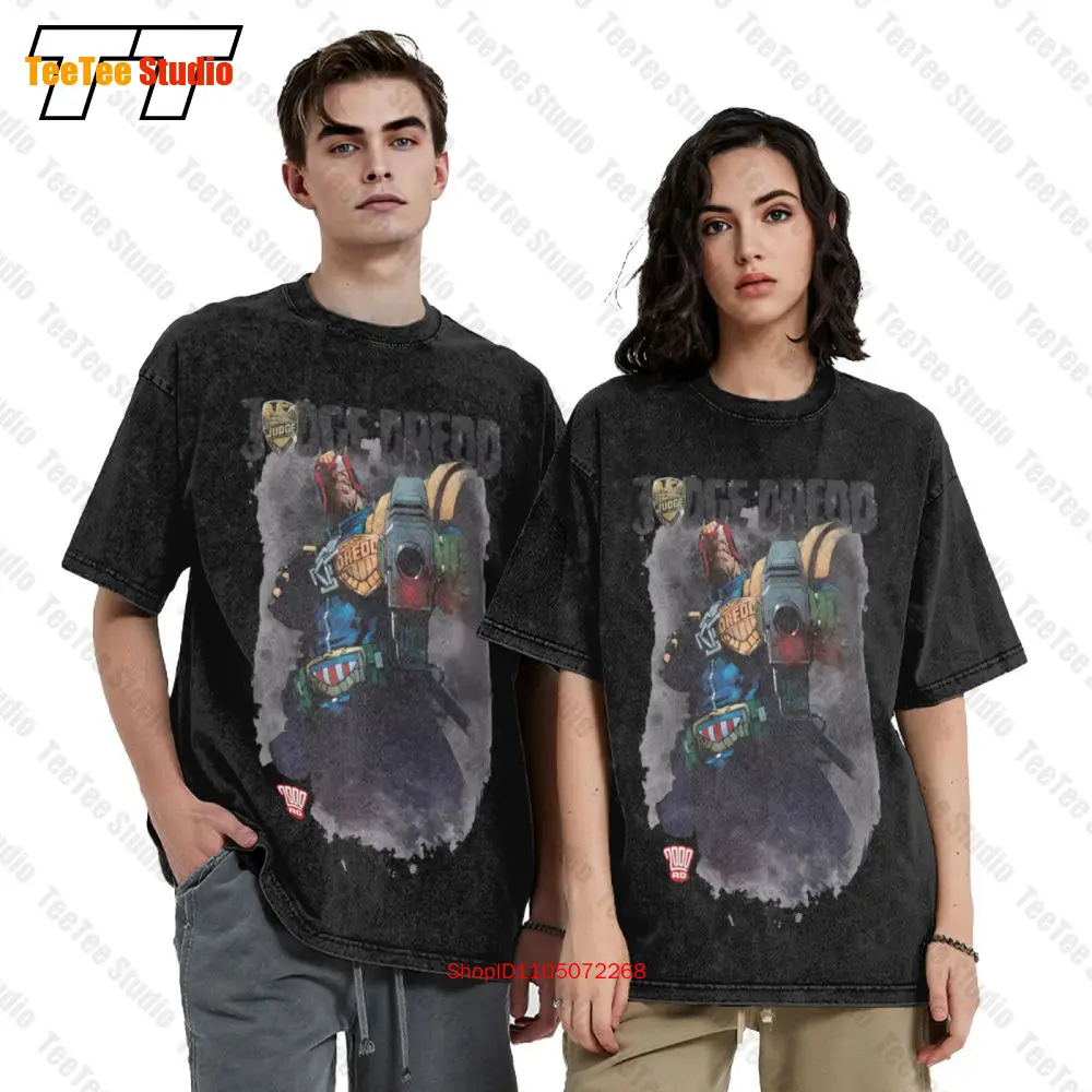 Picture 3: Judge Dredd Last Words Vintage Oversized T-Shirt FO8S