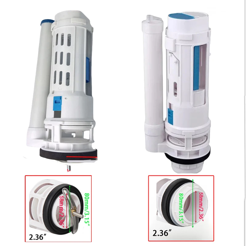 نظام تنظيف المرحاض الجانبي لتوفير المياه ومدخل تركيب خزان لضبط صهاد المياه في المرحاض لآلية دافق المرحاض