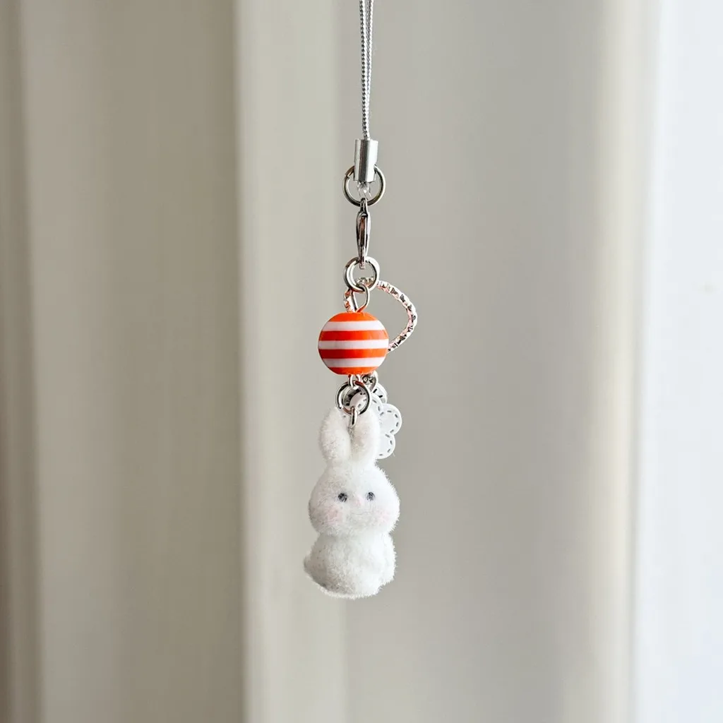 Phone Pendant Versatile Camera Decoration Carrot Themed Key Chain Adorable Rabbit Key Chain For Personal Item Decoration Bag