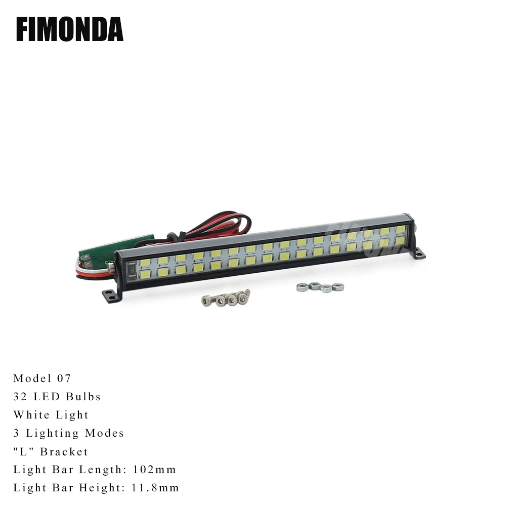 Barra Luz Led Rc 💡 Oumefar 55mm LED Light Bar Para RC Crawler: Kit De Barras De Luz Para TRX4, 90046, 90048, SCX10 (Incluye Soportes Y Tornillos Barra Luz Led Rc 💡 Oumefar 55mm LED Light Bar Para RC Crawler: Kit De Barras De Luz Para TRX4, 90046, 90048, SCX10 (Incluye Soportes Y Tornillos