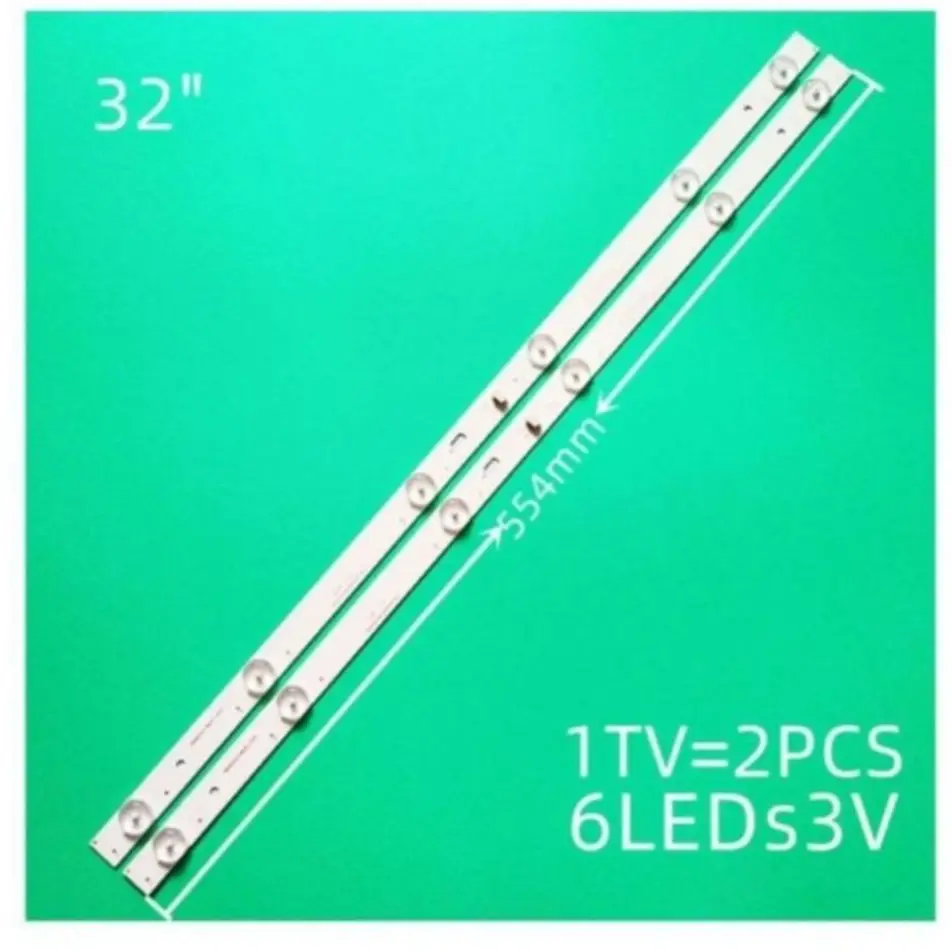 

LED backlight for 32LET41T2 32LES16 32LES77T2 32HP100 32L1500C LE32B750 LED32B750 LT-32T03V H32B3913 JL.D32061330-004AS-M