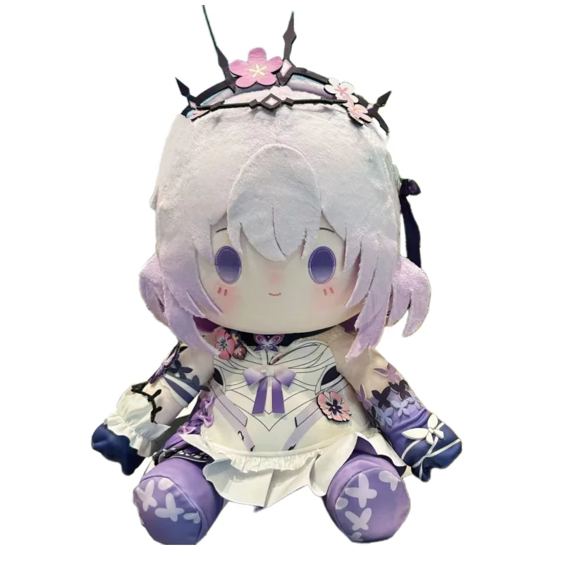 

40CM Castorice Doll Pillow Game Honkai: Star Rail Plush Cotton Soft Dress Up Sitting Posture Cushion Cosplay Doujin Gifts