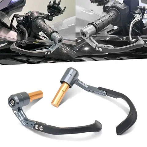 오토바이 핸들 바 그립 가드 브레이크 클러치 레버 가드 보호대, KYMCO 다운타운 DT 200i 300i 350i 200 250 350, 7/8 인치 22mm