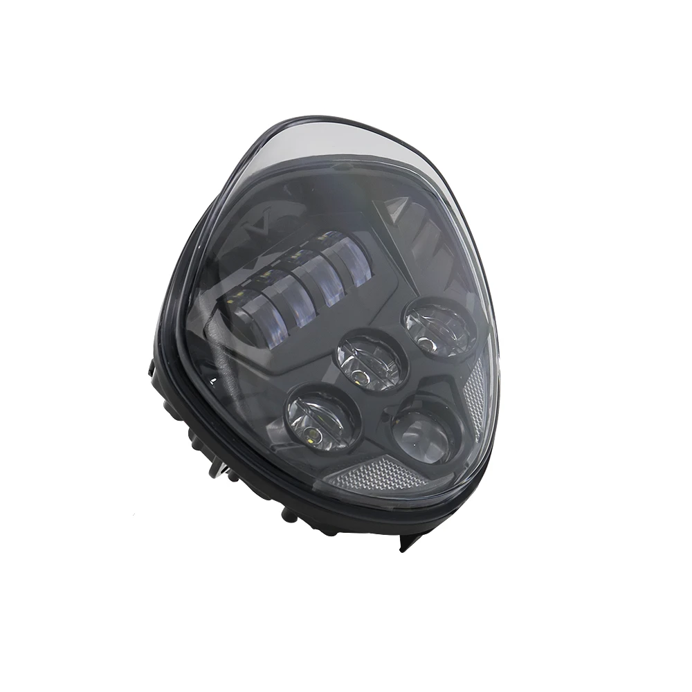 مصباح أمامي للدراجات النارية من الكروم للنصر ، عبر البلاد ، مطرقة Vegas Kingpin