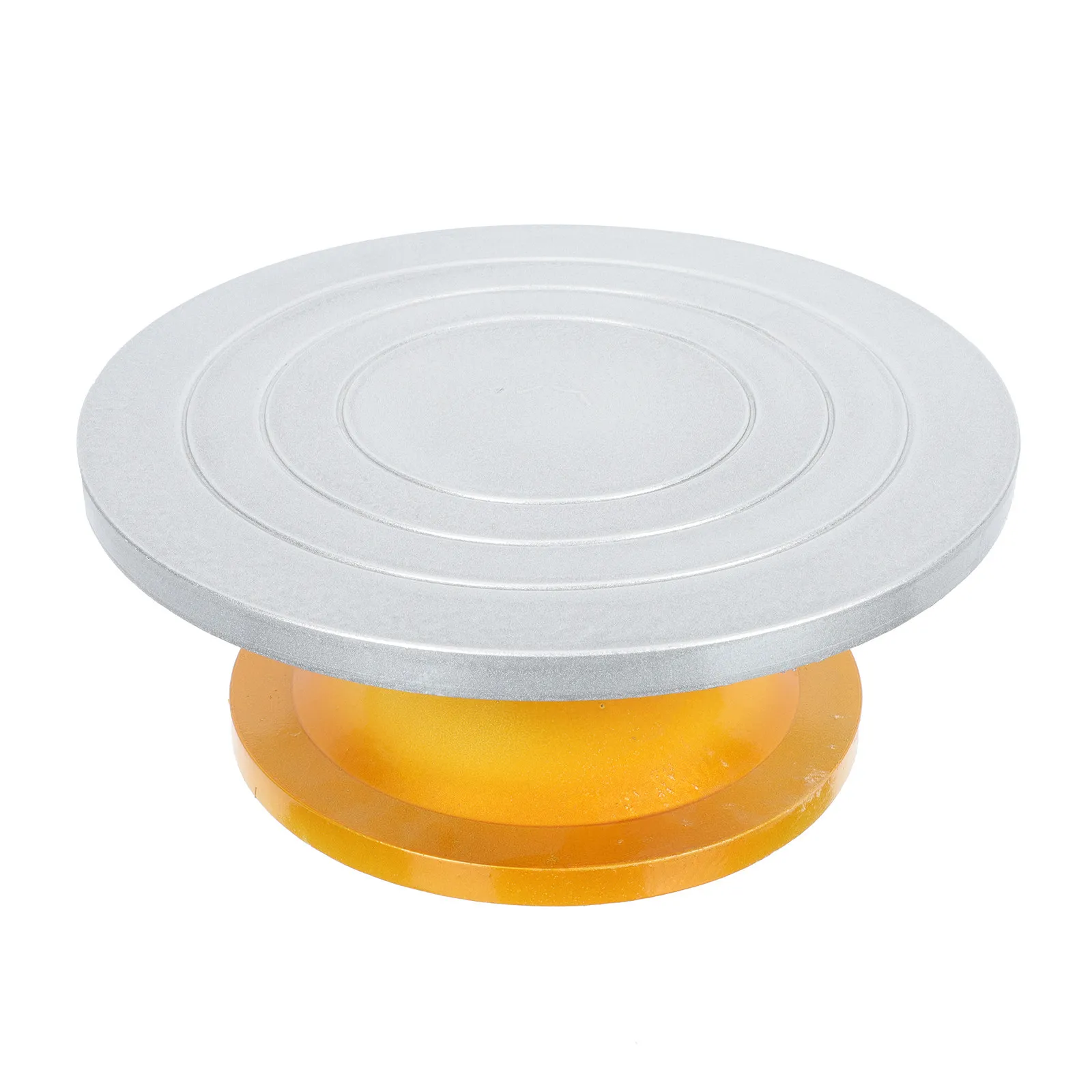 

Clay Turntable Manual Plastic Steel 360 Degree Rotating Bearing for Pottery Sculpture Dual Side Smooth Swivel Plate Art Tool