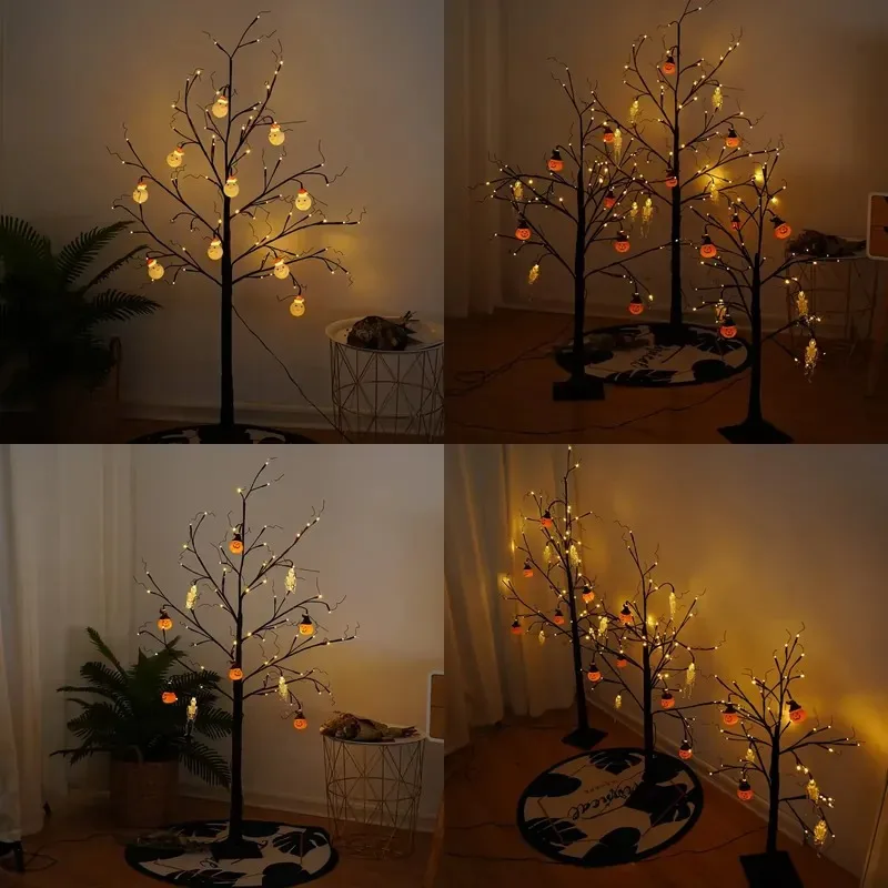 Customized multi-style acrylic LED modeling lights, multi-color lighting effects, festival store atmosphere decorative