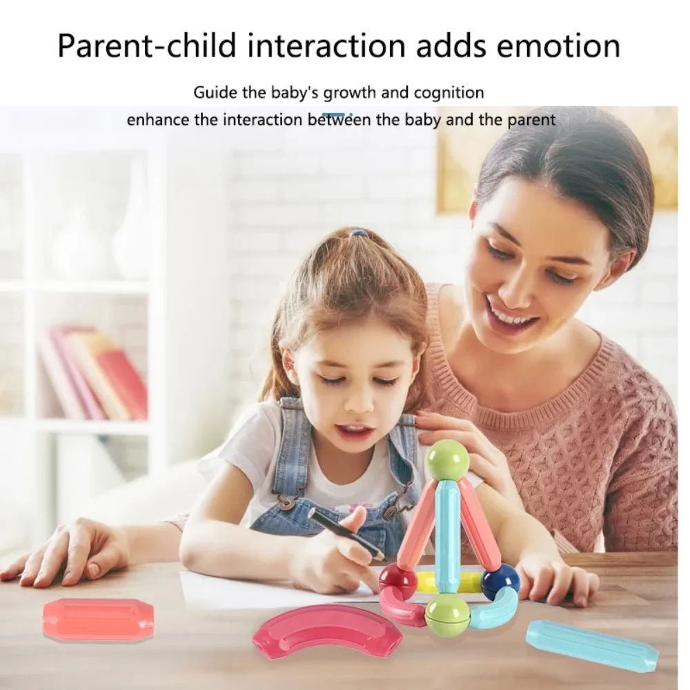 Magnetische Anziehung Baustein große Partikel Spielzeug Kinder Dekompression magnetischer Baustein variabler Magnets tab