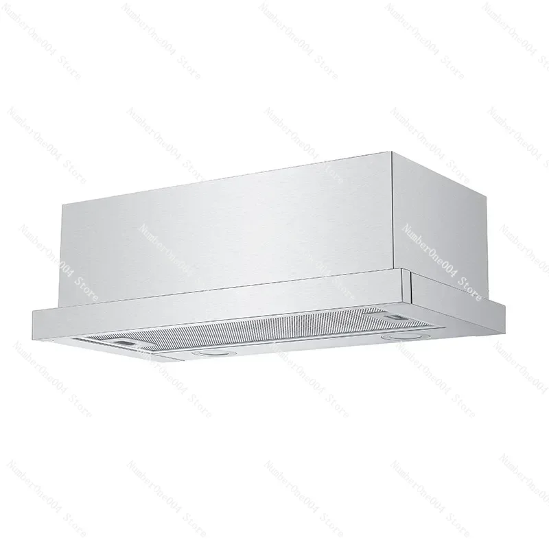 Pullout Range Hood Household Embedded 600mm Small Apartment Hotel Mini Internal Circulation Range Hood Kitchen Hood Coifa