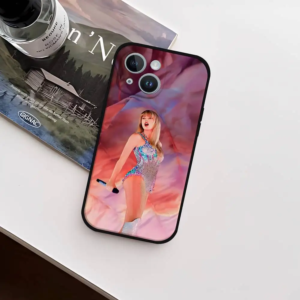 T-Taylor Showgirl S-SwiftS Phone Case Black Phone Case For IPhone 17/16/15/13/14 Pro Max/ 11Plus/X/Xr/Xs Max/12mini view 4