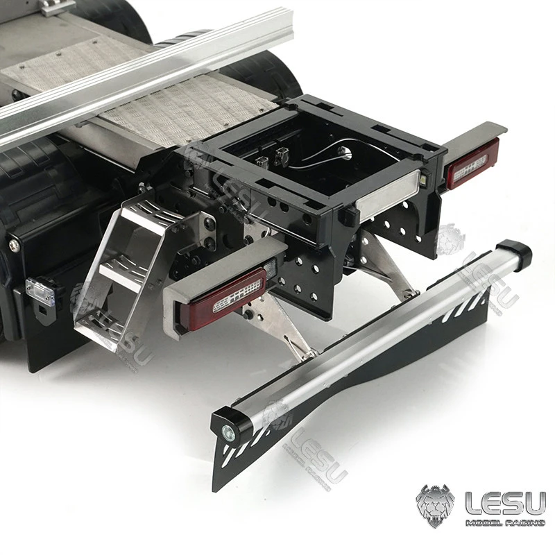 LESU Metall-Heckstoßstangenleuchte für 1/14 RC Tamiya Traktor-LKW-Modell, ferngesteuertes Spielzeugauto für Erwachsene, Th16991 – Detail 2
