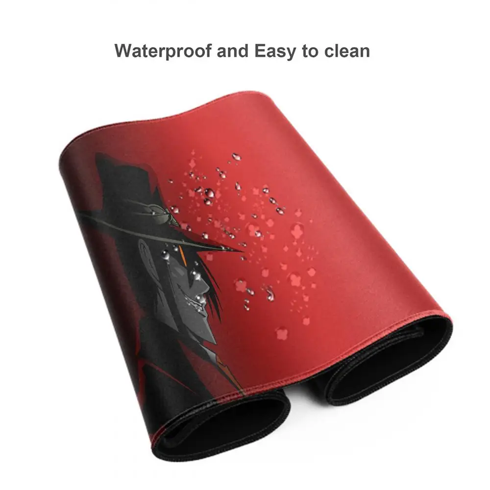 Anime Hellsing Alucard Mousepad Pad Gamer Carpet Computer Mouse Pad Anime Gaming mouse pad High Quality Game Mouse pad gift csgo