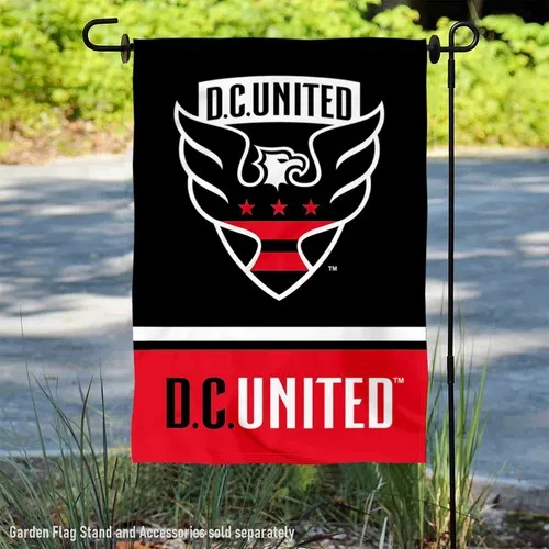 DC United Two Sided Garden Flag and Yard Banner hhp