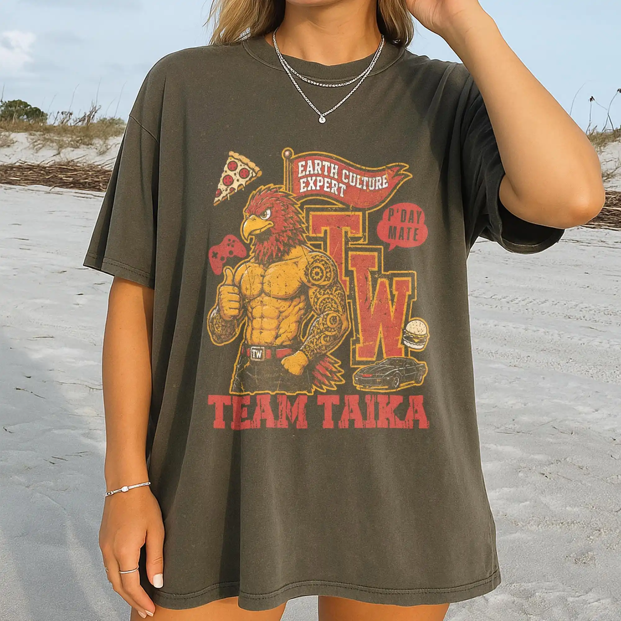 Vintage Team Taika Shirt, He Who Fights with Monsters, HWFWM,Jason, Book Lover Gift Tee T-shirt