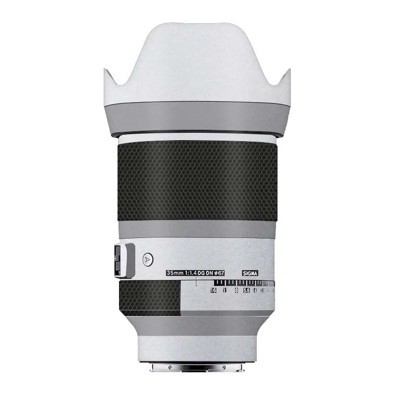 Película de envoltura de piel de lente de cámara para Sigma 35mm F1.4 DG DN 35mm F1.4 35F1.4, pegatina de piel, antiarañazos película protectora, calcomanía de cubierta