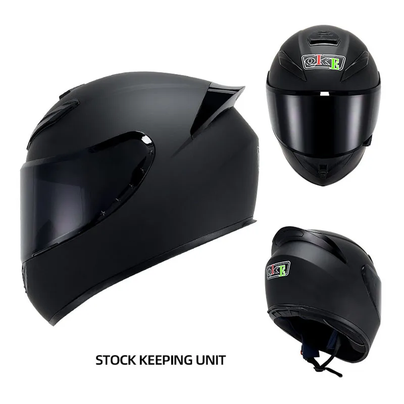 Men\'s and women\'s motorcycle helmets are safe in winter. Four Seasons Knights can be equipped with Bluetooth motorcycle helmets.