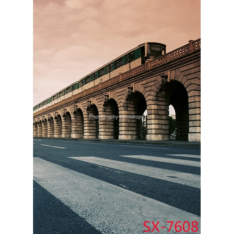 레트로 유럽 스트리트 뷰 풍경 사진 배경 소품 웨딩 아이 초상화 사진 배경 스튜디오 2157 YXFL-81