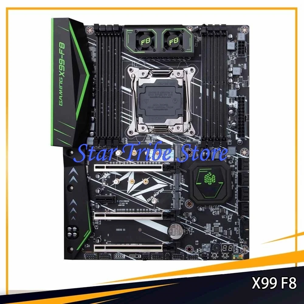 X99-F8 X99 F8 C612 8*DDR4 LGA20 11-3 256GB XEON E5 V3/V4 X99 GAMING Motherboard