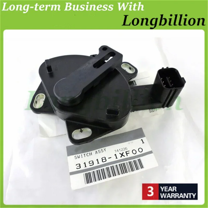 1X 31918-1XF00 Auto Parts Gearbox Neutral Safety Switch Fit for Nissan Juke Rogue Sentra 2.0L 2.5L L4 319181XF00 Reconditioned