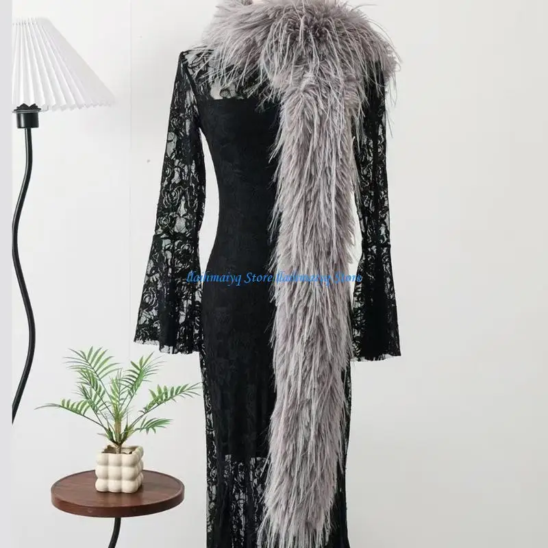 

573B Premium Shawl Neck Warmer Foldable Scarf For Outdoor Activities Winter Wear